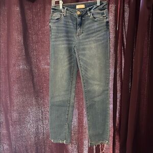 Kut from the Kloth Dark Wash Ankle Jeans
